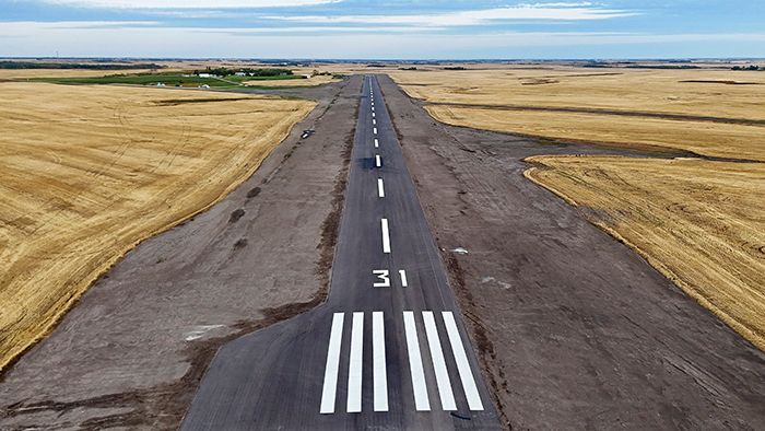 A few scenes from Moosomin airport since the expansion.